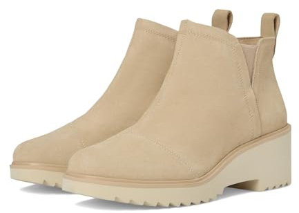 TOMS Maude, Stivaletto Donna, Oat Suede, 43.5 EU