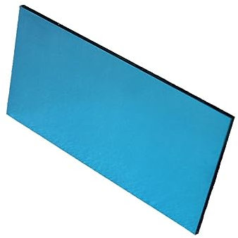 Genérico 200x100x1mm Gran Superficie Frontal Espejo proyector Reflector Primera Superficie Espejo DIY proyector Accesorios