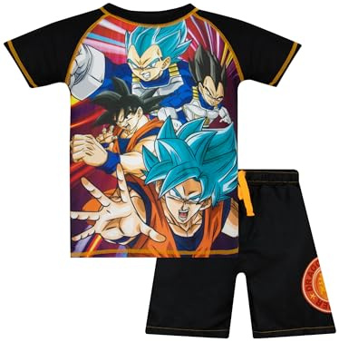 Dragon Ball Z Bañador Natacion Goku Bañadores Niño | Bañador Piscina Niño Anime | Negro 6-7 años