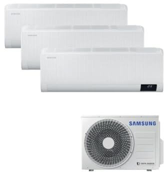 SAMSUNG WINDFREE C-NEXT CONDIZIONATORE AJ052TXJ3KG TRIAL SPLIT 7000+7000+9000 BTU WIFI A++