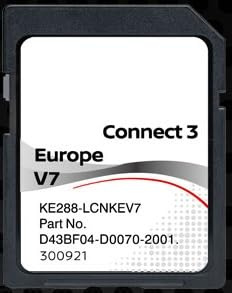 Générique Europe 2022 v7 GPS Navigation SD Card - Database Q1.2021 - D43BF04-D0070-2001 Compatible with Nissan Connect 3 LCN2