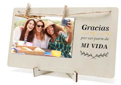Crahalen Regalo AmigaOriginales Para Mujer Regalos De Reyes Para Mujer Regalo Amigo Invisible Amigo Invisible regalos Para Amigas Especiales Marcos De Fotos Originales Portafotos
