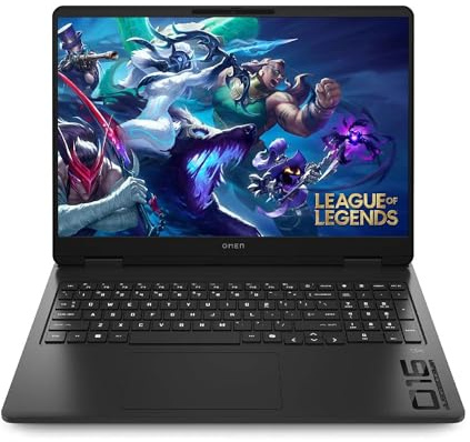 HP Omen 16-ap0000sf Ordinateur Portable Gaming 16 FHD IPS 144Hz, PC Portable Gamer (AMD Ryzen AI 7 350, RAM 32 Go, SSD 1024 Go, Nvidia GeForce RTX 5070 8Go, Windows 11), Laptop Noir, AZERTY