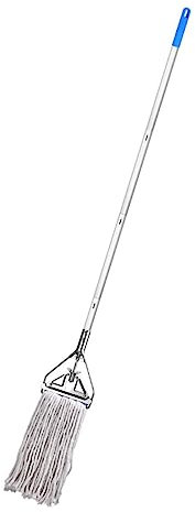 OATIPHO Trapeador De Algodón para Pisos Húmedo y Seco, Trapeador Absorbente Mango Largo, Resistente y Duradero, para Madera, Laminado y Azulejos, Limpieza Doméstica