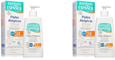 INSTITUTO ESPAÑOL Lozione doposole lenitiva per pelle atopica 300 ml (Confezione da 2)