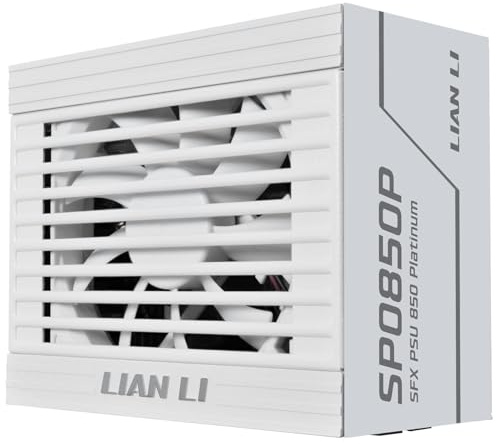 Lian Li SP Series Platinum 80 PLUS Platinum Netzteil, SFX, volleyboll, PCIe 5.1, ATX 3.1 – 850 watt, wei?