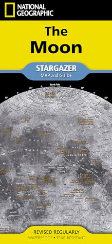 National Geographic Moon Map (Stargazer folded) (National Geographic Reference Map)