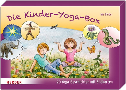 Die Kinder-Yoga-Box: 20 Yoga-Geschichten mit Bildkarten und Begleitheft