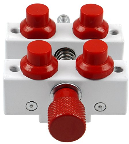 Block Gehäusehalter XL MEGA Vollmetallbody mit 4 Kunststoffpins für Uhren