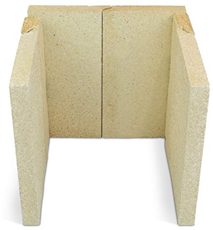 Feuerraumauskleidung für Wamsler Saturn KF 198 Kaminöfen - Schamotte - 6-teilig