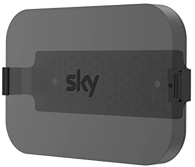 Sportlink Sky Q Mini-Box Wandhalterung mit Clip – kein Fernsignalverlust hält die Box kühl, inkl. Befestigungsmaterial