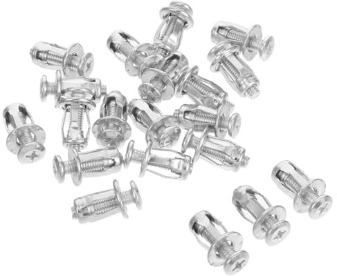 CANIGHT 20pezzi Ancoraggi Per Cartongesso Per Fissaggi Cavità Adatti Per Riparazioni e Installazione Decorativi Su Cave