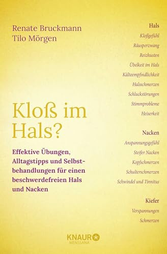 Kloß im Hals?: Effektive Übungen, Alltagstipps und Selbstbehandlungen für einen beschwerdefreien Hals und Nacken