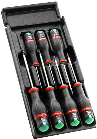 Facom MOD.ATXR Modules de 7 TOURNEVIS PROTWIST® pour vis TORX PLUS® Tamper Resistant en plateau thermoformé - 840g