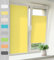 Vkele Plissee ohne Bohren Klemmfix – Faltrollo Jalousie Gel 70x120cm(BxH), Lichtdurchlässig & Blickdicht, Sonnenschutz & Sichtschutz, Easyfix Rollo für Fenster & Tür