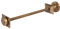 Castrads Whitworth Radiator Wall Stay, Antique Brass