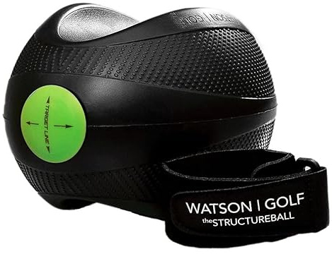 TheStructTUREBALL Golf Training Aid är ett golfsvingshjälp som hjälper till att träna rätt gungmekanisk, armstruktur, inställning och justering
