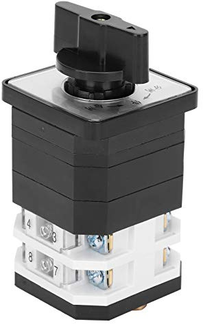 Interruptor LW12D-16Z/4.0331.2, Interruptor de Reinicio Automático, Interruptores de Transferencia Universales Combinados Voltaje de Aislamiento Nominal 660 V para Motor, Letreros