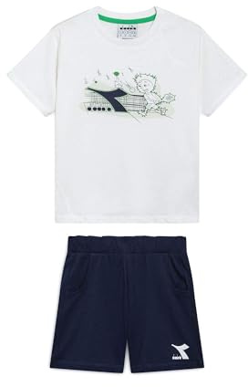 Diadora Completino Riddle Boy Completini Bianco 10 Anni