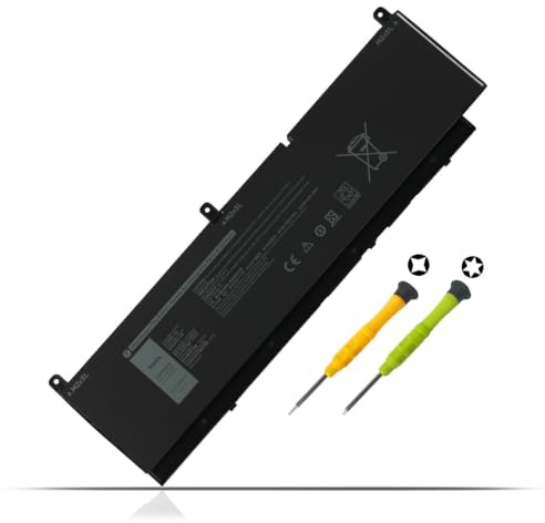 K KYUER 95Wh PKWVM Laptop Batteri för Dell Precision 7550 7560 7750 7760 Serie Mobile Workstation P44E P93F P44E001 P44E002 P93F001 P93F002 C903V CR72X 0CR72X 0447VR 068N03 453-BBCQ Notebook Battery