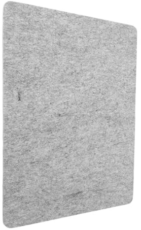 DECOMELODY Tapis de Repassage en Laine 30x45 Cm Feutre Haute Absorption Résistant la Chaleur pour Nettoyage à Sec Vêtements Délicats Sous-main pour Table à Repasser