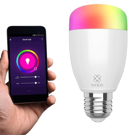 Woox 741785 LED Bulb E27 500lm Smart Voice Control Alexa, R5085 Diamond
