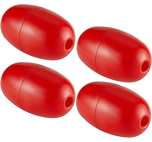 Lewtemi 4 Pcs Red Crab Trap Floats, Anchor Buoy
