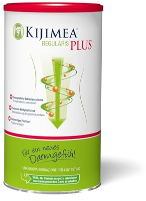 Kijimea® Regularis PLUS– Für ein neues Darmgefühl - kombiniert 6 ausgewählte Bakterienstämme, hochreine Methylcellulose und hochwertiges Psyllium- laktosefrei – 225g Trinkgranulat