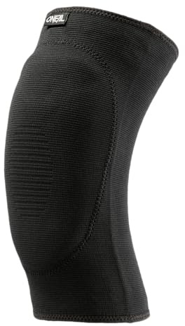 O'NEAL | Knieprotektor | BMX MTB Downhill | Atmungsaktive- und schnell trocknende Materialien | SUPERFLY Knee Guard V.24 | Erwachsene | Schwarz Weiß | Größe M