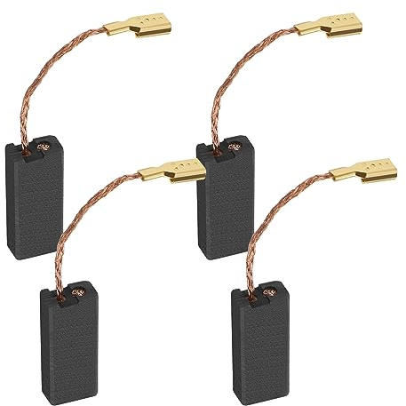 Be In Your Mind Lot de 4pcs Balais de Charbon Remplacement Compatible avec Bosch GWS 7 125 Meuleuse Outils Électriques Balais de Charbon Accessoires d'outils Électriques 5x8x18mm