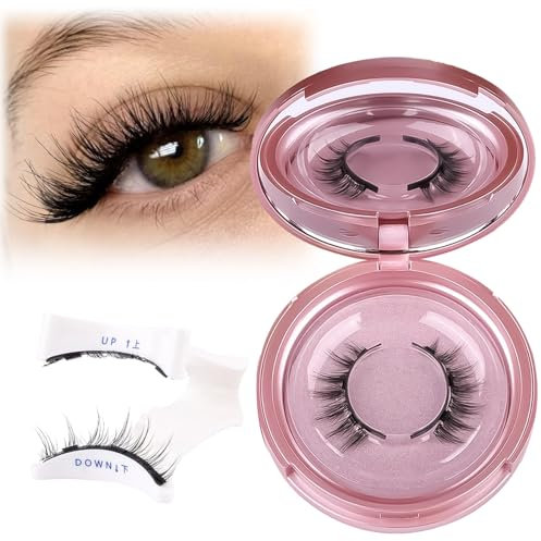 Magnetic Eyelashes with Applicator Reusable Magnetic False Eyelashes Natural Look No Glue Dalarey Magnetic False Eyelashes Kit(1 Pair)