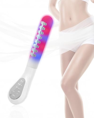 Vaginal Red&Blue Light Therapy Device for Gynecological Vaginitis & Rejuvenation(660nm 460nm) | at-Home EMS Pelvic Floor Trainer with Adjustable Microcurrent and Vibration