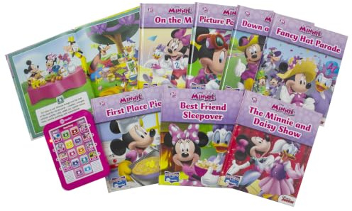 Disney Minnie Mouse - Me Reader Electronic Reader and 8 Sound Book Library - PI Kids