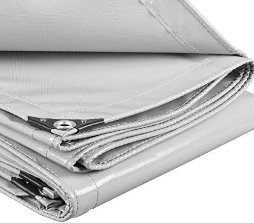 Laneetal Bâche de Protection - Imperméable, Résistante, Polyester Revêtu de PVC 500 g/m² Untra Haute Densité avec œillets, Taille/Couleur au Choix - d'Extérieur Camion, Meuble de Jardin