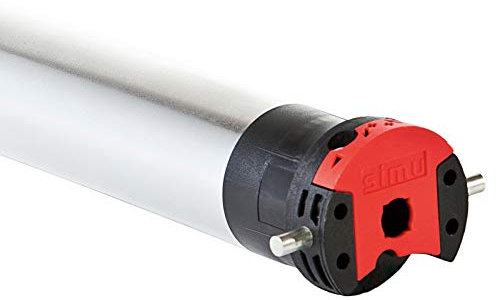 Simu T5 8Nm 17 Upm 2000239 Rolladenmotor SW60, mechanischer Rollladenmotor für Rolladen, Jalousie und Rolltore, für 60mm Achtkant Rolladenwellen