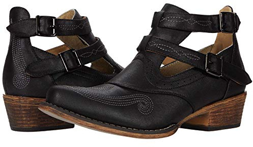 Roper Womens Willa Boot, Black, 9