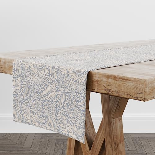 Harrison Cropper William Morris Larkspur Fabric Table Runner (Azure)