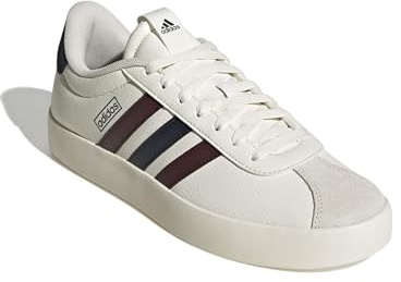 Zapatillas bajas adidas originals VL Court 3.0 Owhite/Earstr/Goldmt, Blanco y verde, 42 2/3 EU