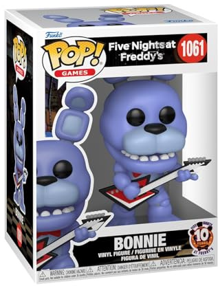 Funko POP! Games: Five Nights at Freddy's (FNAF) - Bonnie | Gadget Ufficiale Videogiochi - Personaggio in Vinile da Collezione - Idea Regalo Compleanno per Fan e Collezionisti