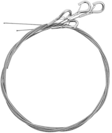 OSOLADY Lot de 4 Cintres en Câble Métallique Kit de Cadre Photo en Câble D'acier Système Artistique pour Décoration Câble Métallique