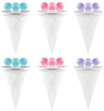 WDKXCN Machine à Laver pour éliminer les Poils D'animaux, 6 Filtres Flottants pour éliminer Poils, Réutilisables Boules Anti-Peluches Sac Filtrant, Machine à Laver pour éliminer Poils de Chat