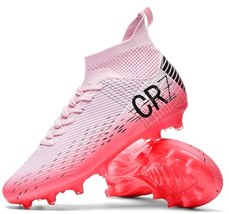 Soccer Cleats for Mens Womens Indoor Turf Soccer Shoes Youth AG TF Training Football Boots Unisex (111 Fen AG_40)