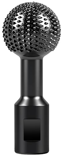 AFEPHE Fresa Esférica Giratoria para Madera ⌀40mm, Fresa de Bola para Tallar Madera ⌀25mm, Fresa Giratoria de Acero al Carbono con Rosca M14, Adecuada para Amoladoras Angulares 115/125 mm