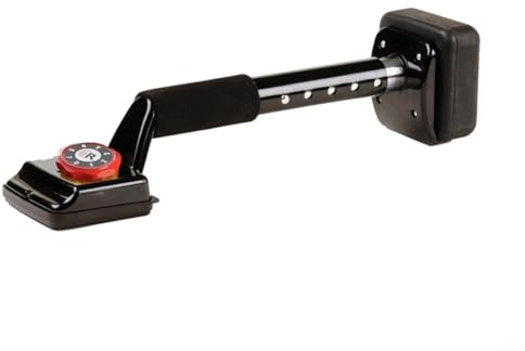 Carpet Stretcher Tool, Heavy-Duty Alloy Carpet for Kicker with Adjustable Handle 19-24, Wider Water Head for Improved Load Distribution, Thickened Cushion Pad for Knee Comfort