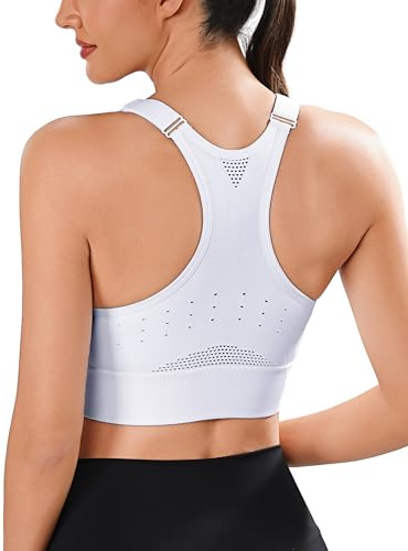 Litherday Reggiseno Yoga Donna Supporto Medio Spalline Regolabili Fitness | Tessuto Traspirante Senza Ferretto, Coppe Removibili E Spalline Regolabili Per Yoga Fitness Tempo Libero