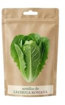 Lechuga Romana para Cultivar en Casa DECOALIVE | Semillas para Jardinería Fácil
