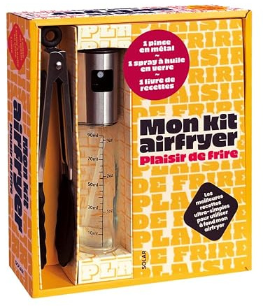 Coffret - Mon kit airfryer - Le cadeau pratique pour les fans de airfryer: Plaisir de frire