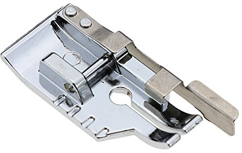 1/4''(Quarter Inch) Quilting Patchwork Sewing Machine Presser Foot with Edge Guide for All Low Shank Snap-On Singer, Brother, Babylock, Euro-Pro