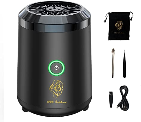 Telawah Tragbarer Mini-Räucherstäbchenhalter, Bakhoor, wiederaufladbarer USB-Aroma-Diffusor, elektrischer arabischer Räucherstäbchenhalter, muslimische Heimdekoration