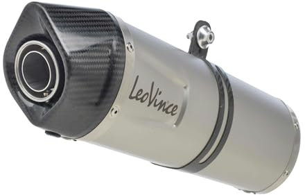 LeoVince SLIP-ON Edelstahl SBK LV ONE EVO, Endkappe Carbon, Honda CB 750 Hornet